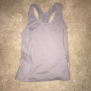 Lulu Lemon Razorback tank with mesh sides